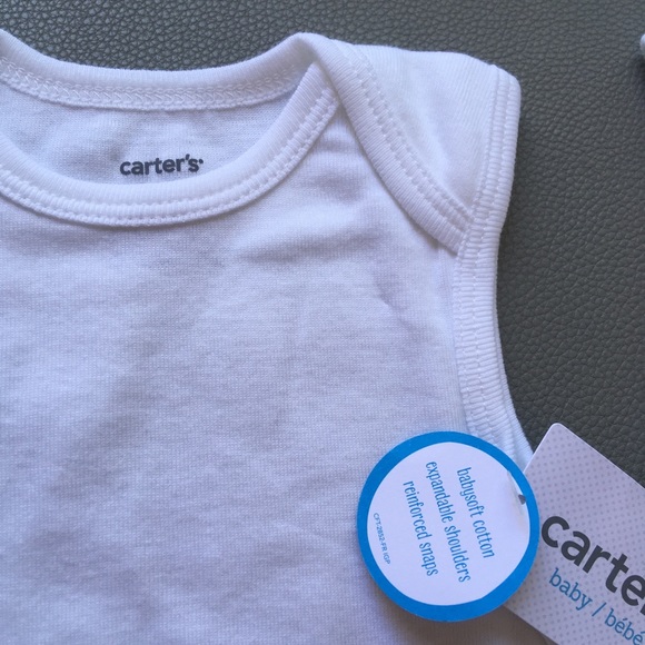 3 for 20$ CARTER’S lot of 2 bodysuits - Picture 5 of 5
